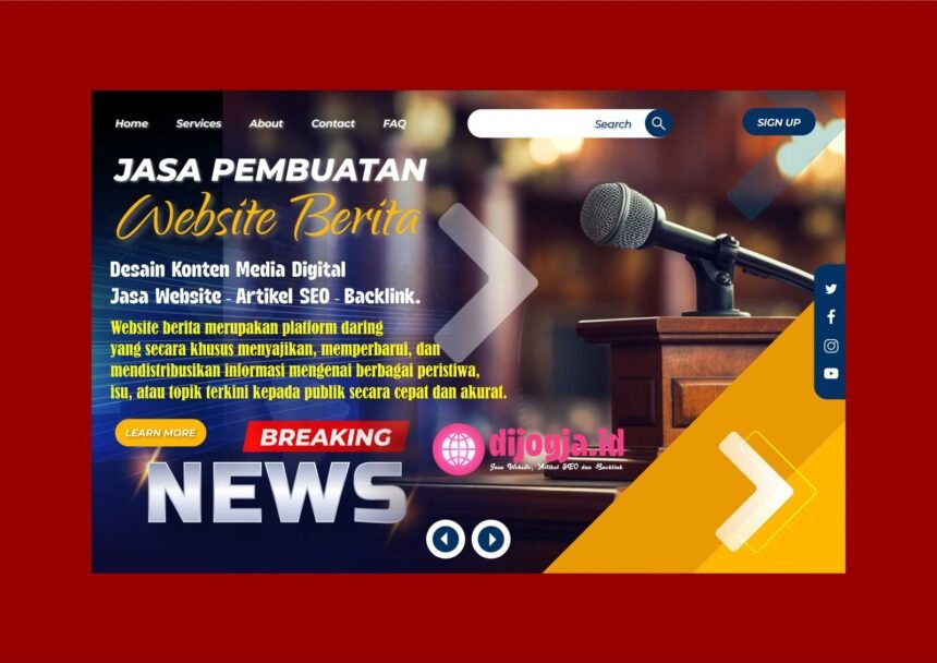 Jasa Web Portal Berita Jogja
